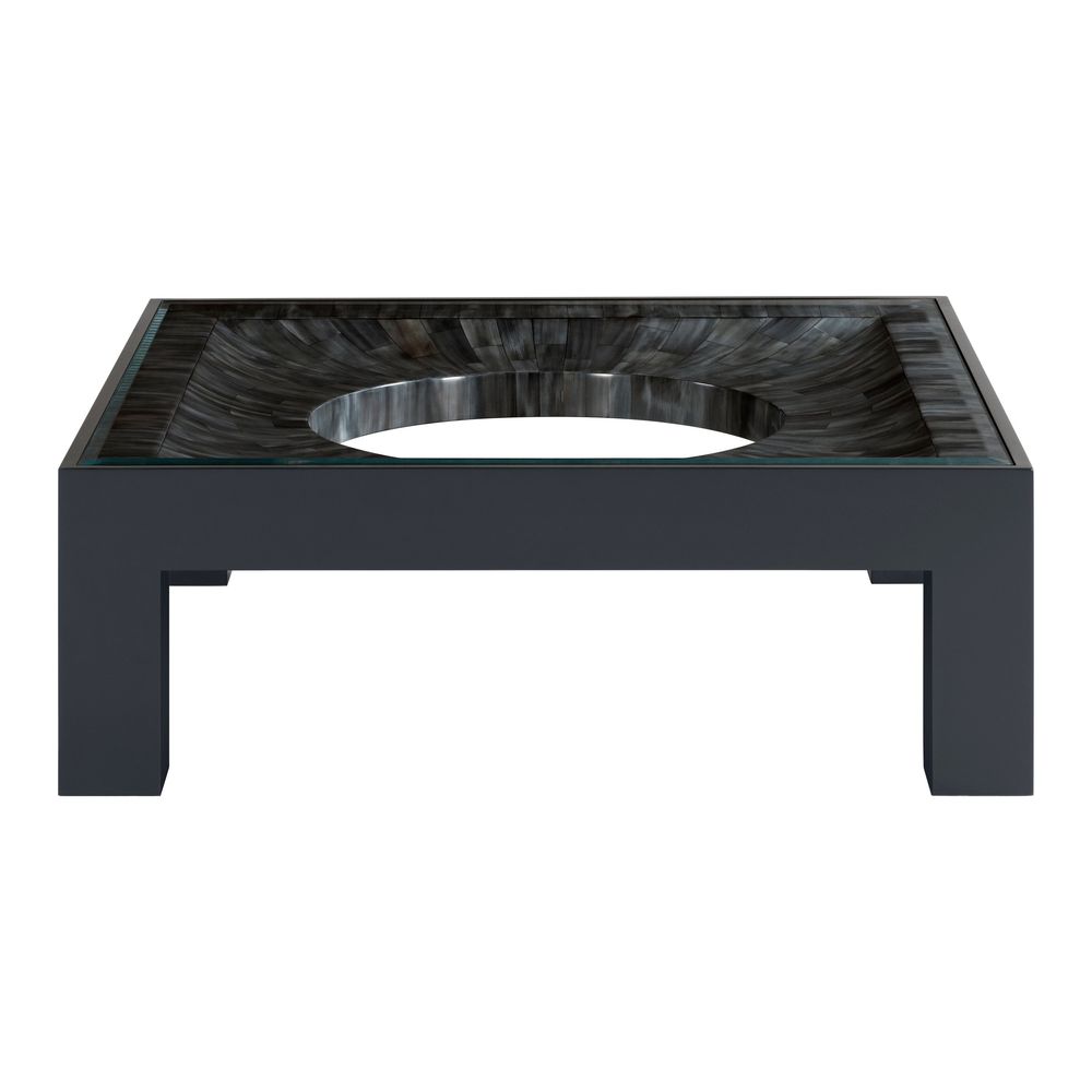 Elation Gray Square Cocktail Table - Gray