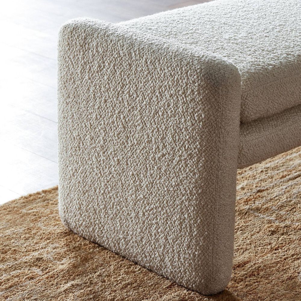 Bram Accent Bench - Durham Cream