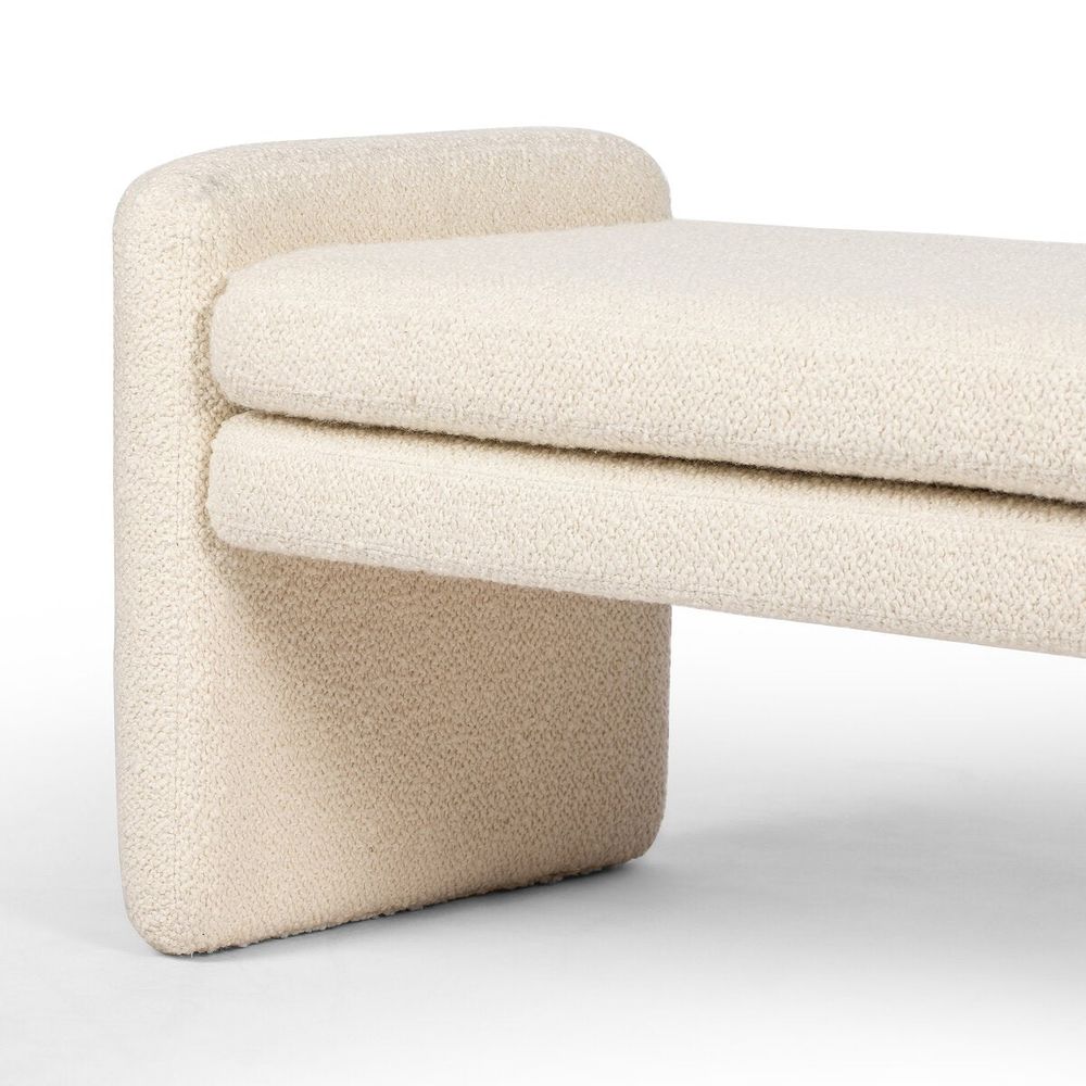 Bram Accent Bench - Durham Cream