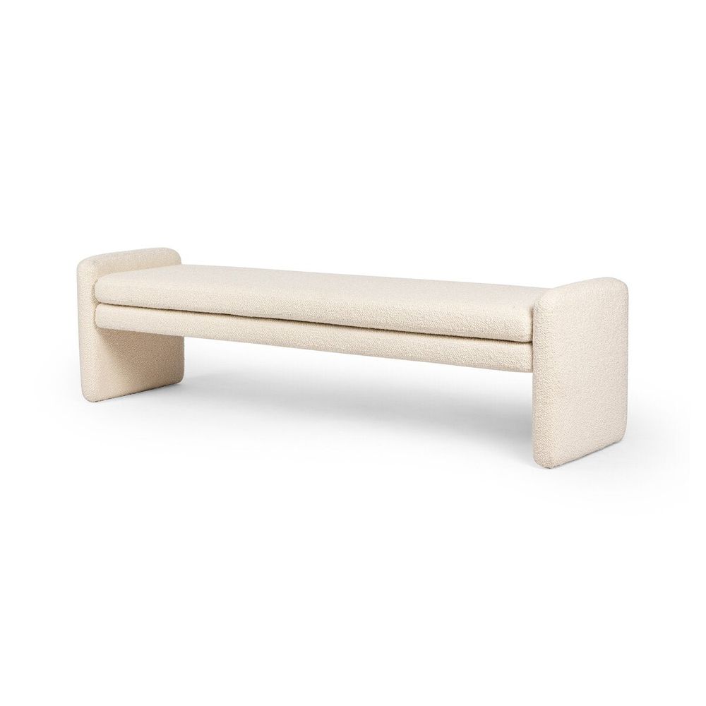 Bram Accent Bench - Durham Cream
