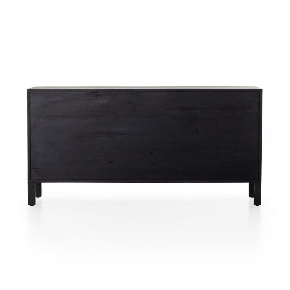Isador 6 Drawer Dresser - Black Wash Poplar