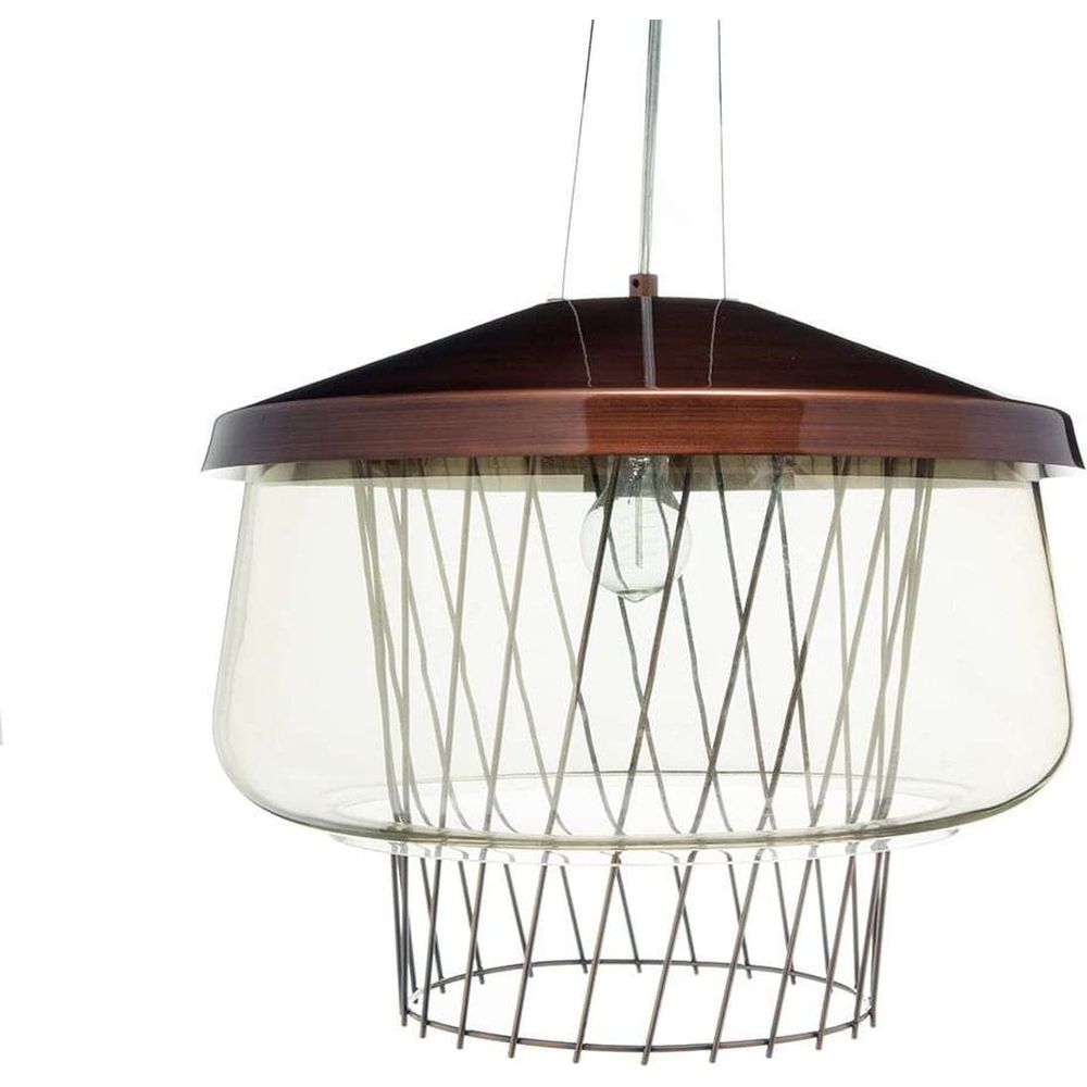 Bekep Pendant Lamp-France & Son-LS1195SCOPPER-Pendants-2-France and Son