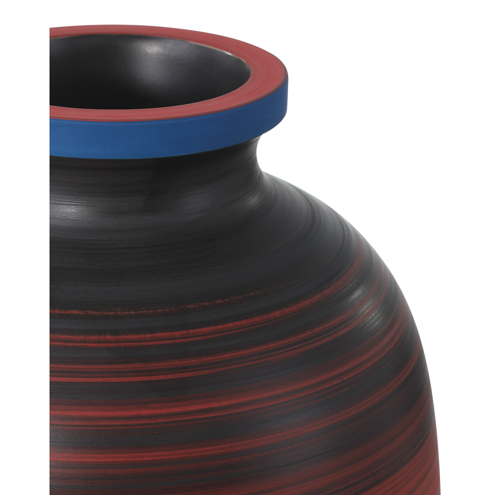 Vases Happy 80's Black, Blue, Red & Orange Vase Set of 3