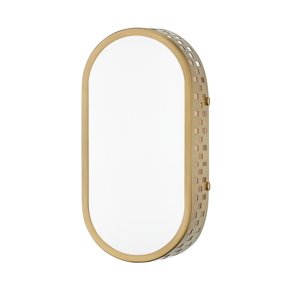 Phoebe 1 Light Wall Sconce-Mitzi-HVL-H329101-AGB-Outdoor Wall SconcesAged Brass-1-France and Son