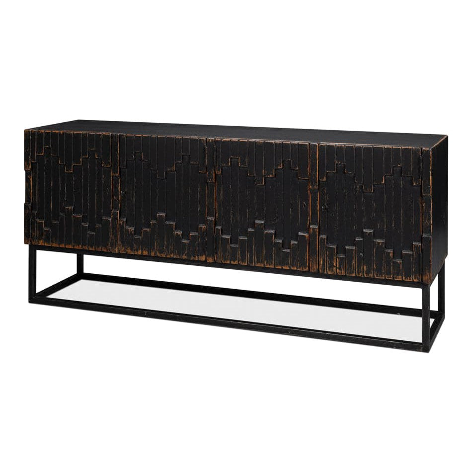 Sideboards & Credenzas Aztec Sideboard, Black