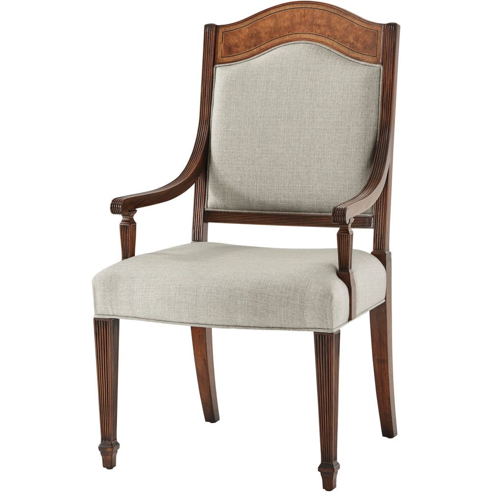 Dining Chairs Sheratons Satinwood Armchair