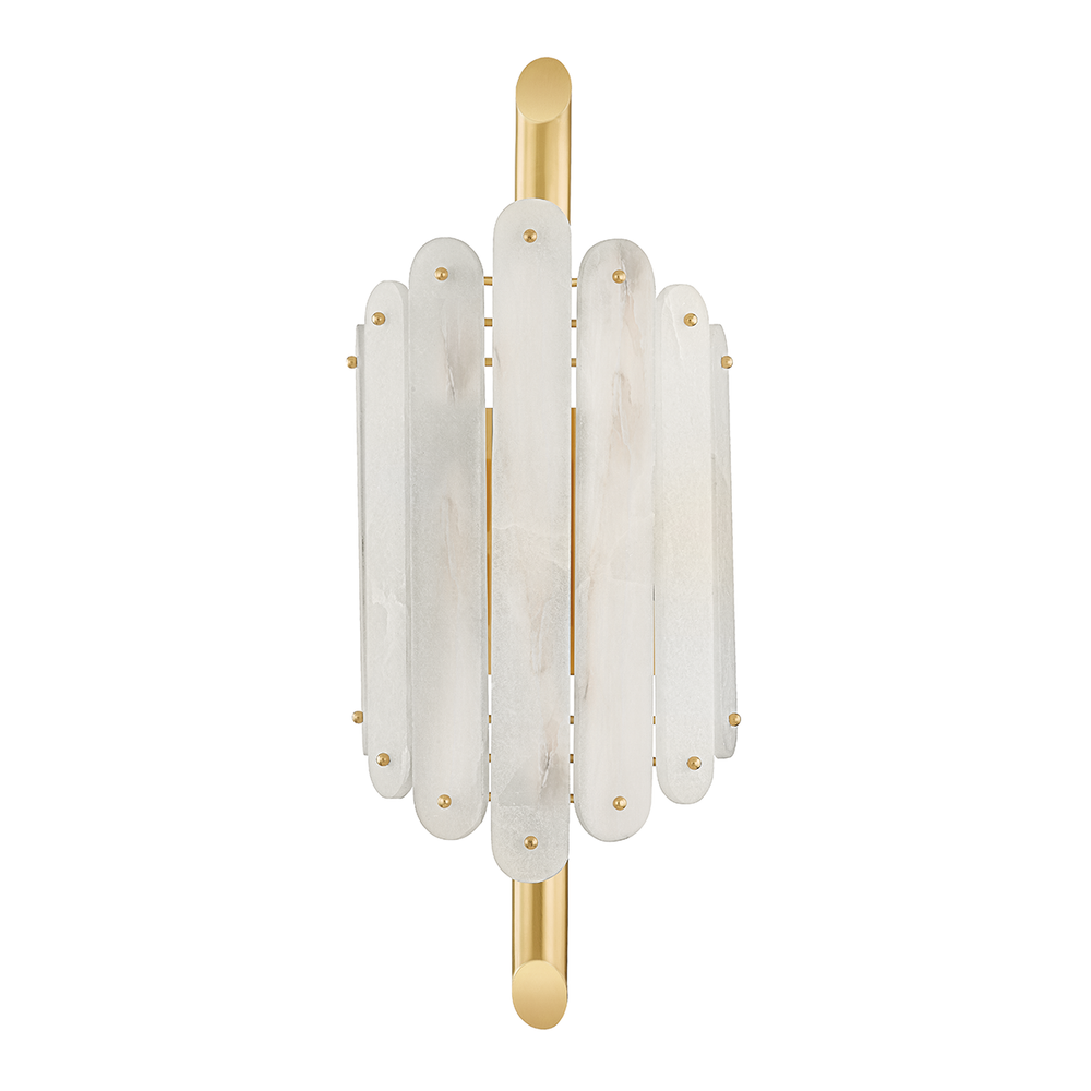 Selene Wall Sconce - Vintage Polished Brass 4 Lights