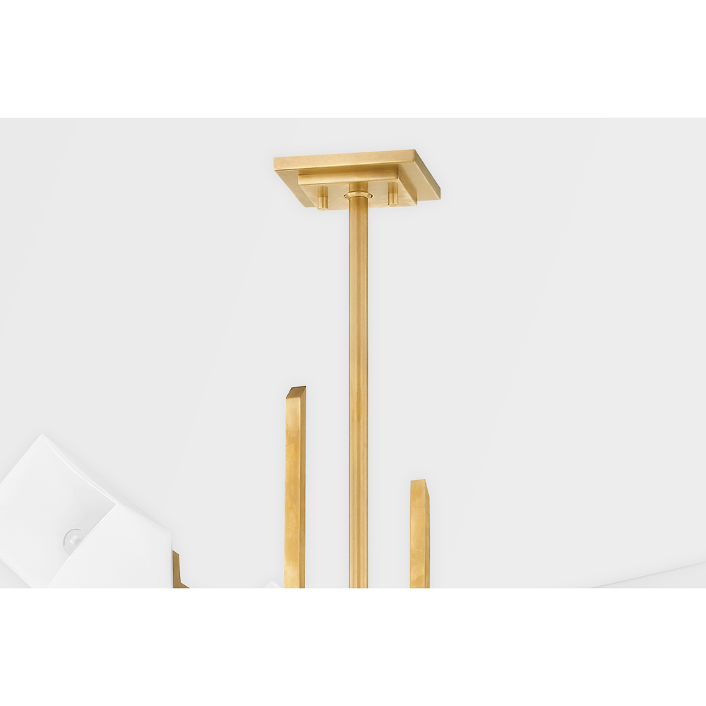 Artemis Chandelier - Vintage Brass 10 Lights 45.75in