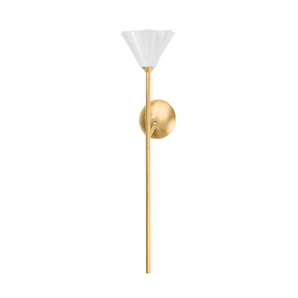 Wall Lighting Julieta Wall Sconce - Vintage Gold Leaf