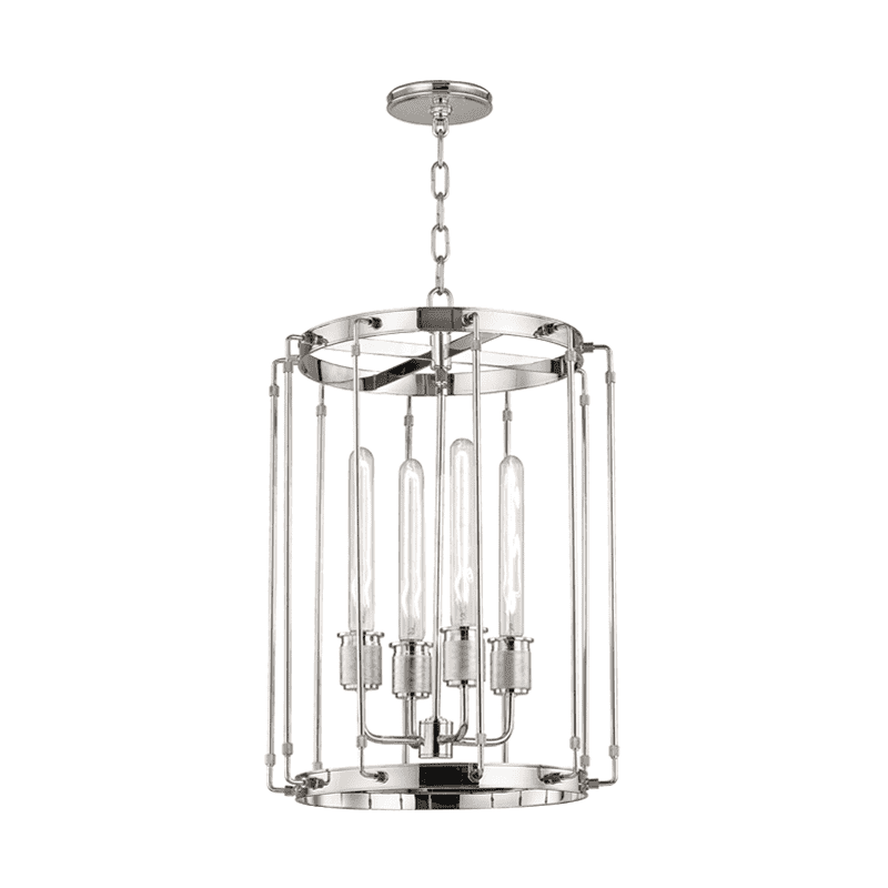 Hyde Park 4 Light Pendant-Hudson Valley-HVL-9716-PN-PendantsPolished Nickel-2-France and Son
