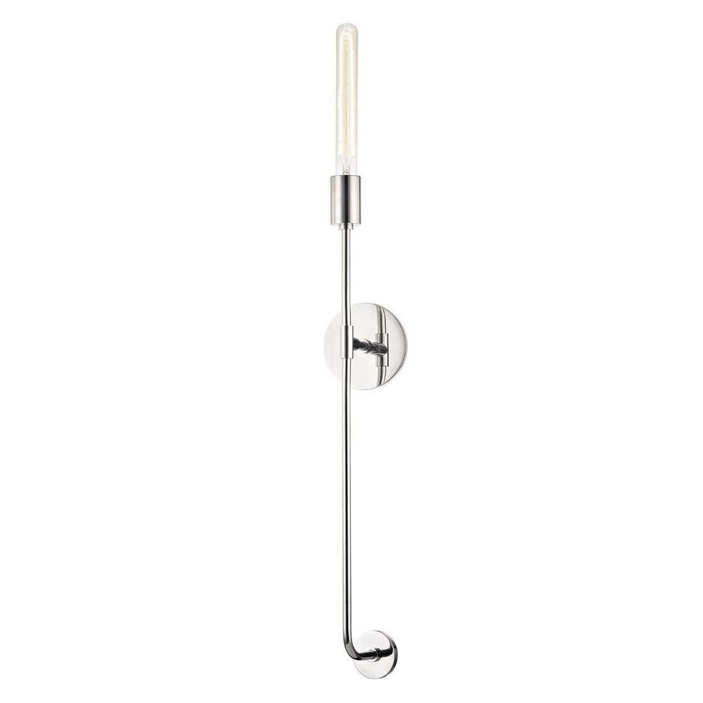 Dylan 1 Light Wall Sconce-Mitzi-HVL-H185101-PN-Outdoor Wall SconcesPolished Nickel-3-France and Son