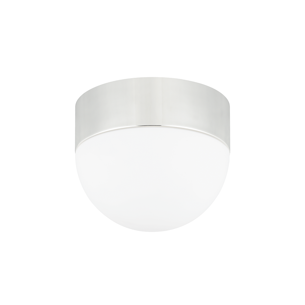 Adams 2 Light Small Flush Mount-Hudson Valley-HVL-2110-PN-Flush MountsPolished Nickel-3-France and Son