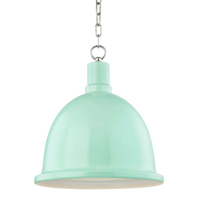 Blair 1 Light Large Pendant-Mitzi-HVL-H238701L-AGB/CR-PendantsWhite-3-France and Son