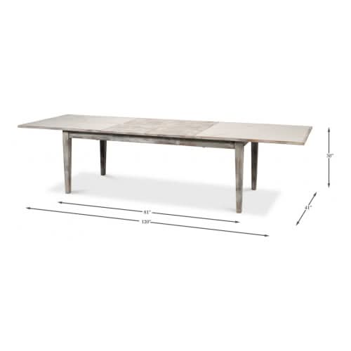Vince Dining Table, Grey Oak
