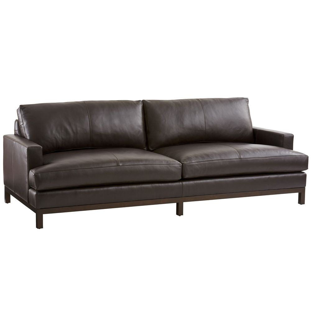 Horizon Leather Sofa - Bronze