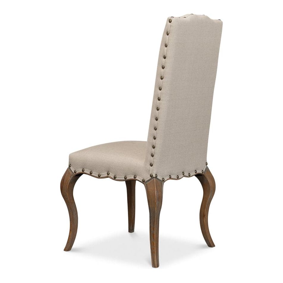 Thorne Side Chair-SARREID-STOCKR-SARREID-29083-Dining ChairsBlue Traditional-8-France and Son