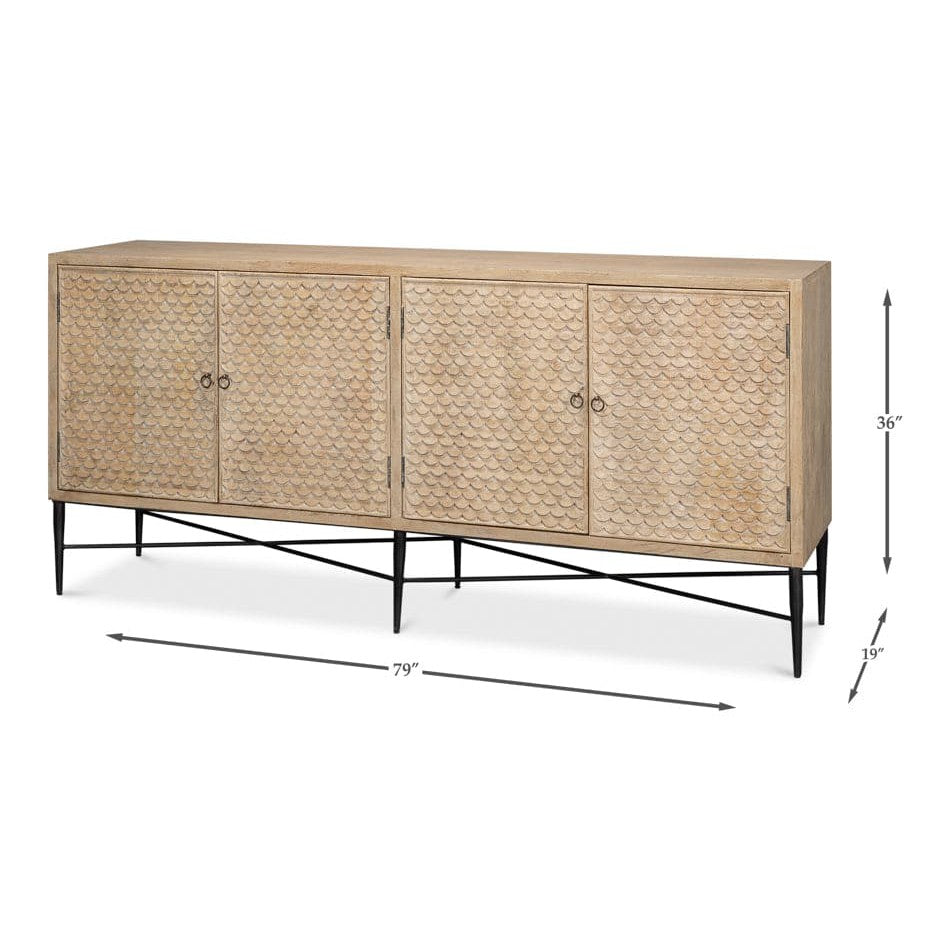 Archie Four Door Sideboard