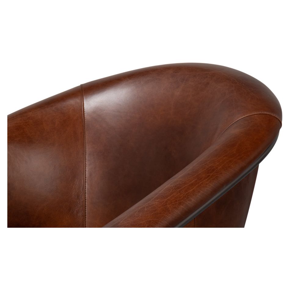 Nagel Distilled Leather Chair