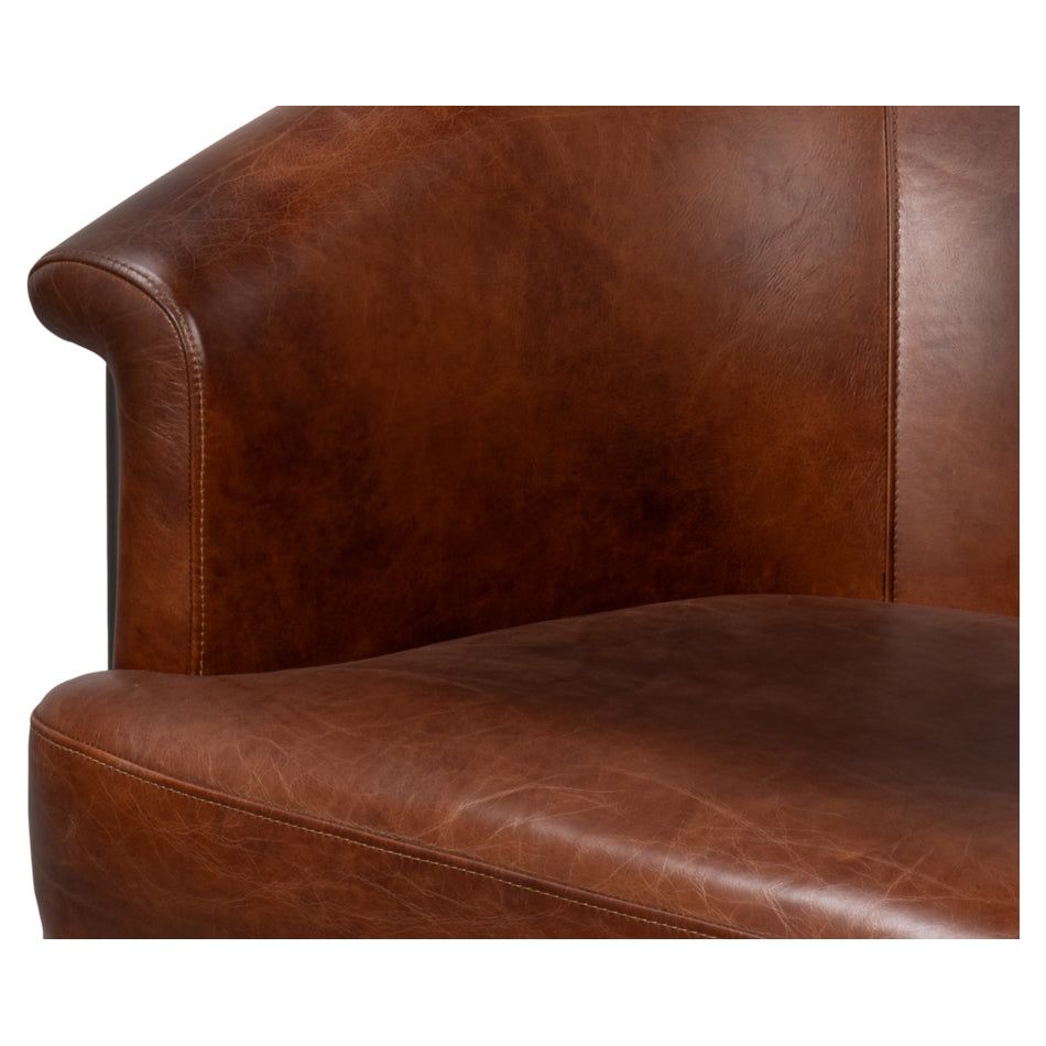 Nagel Distilled Leather Chair