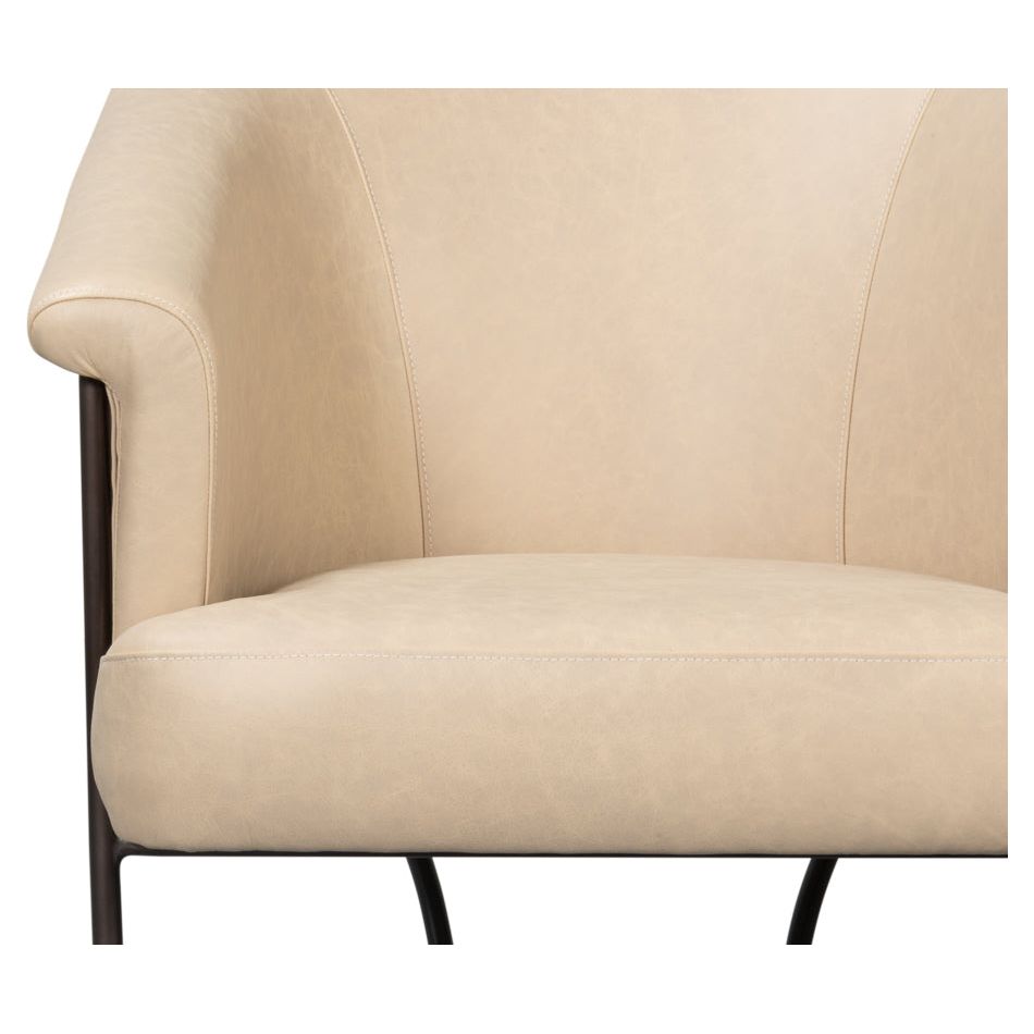 Nagel Distilled Leather Chair