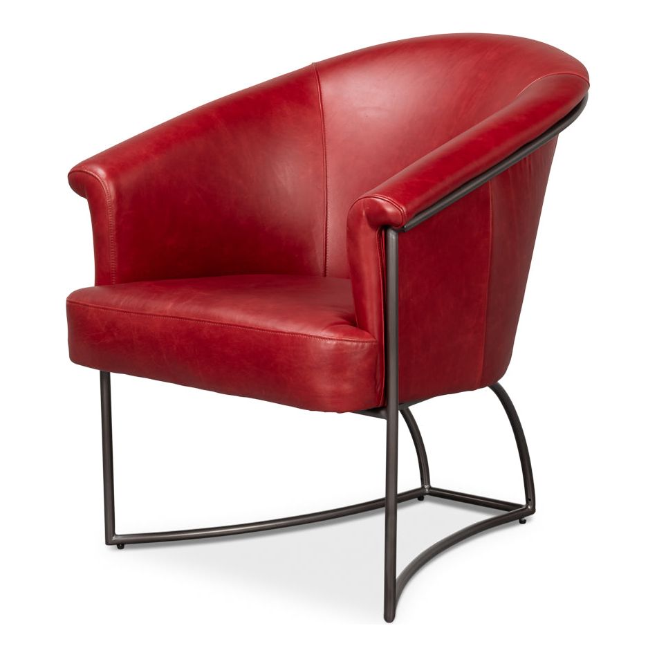 Nagel Distilled Leather Chair