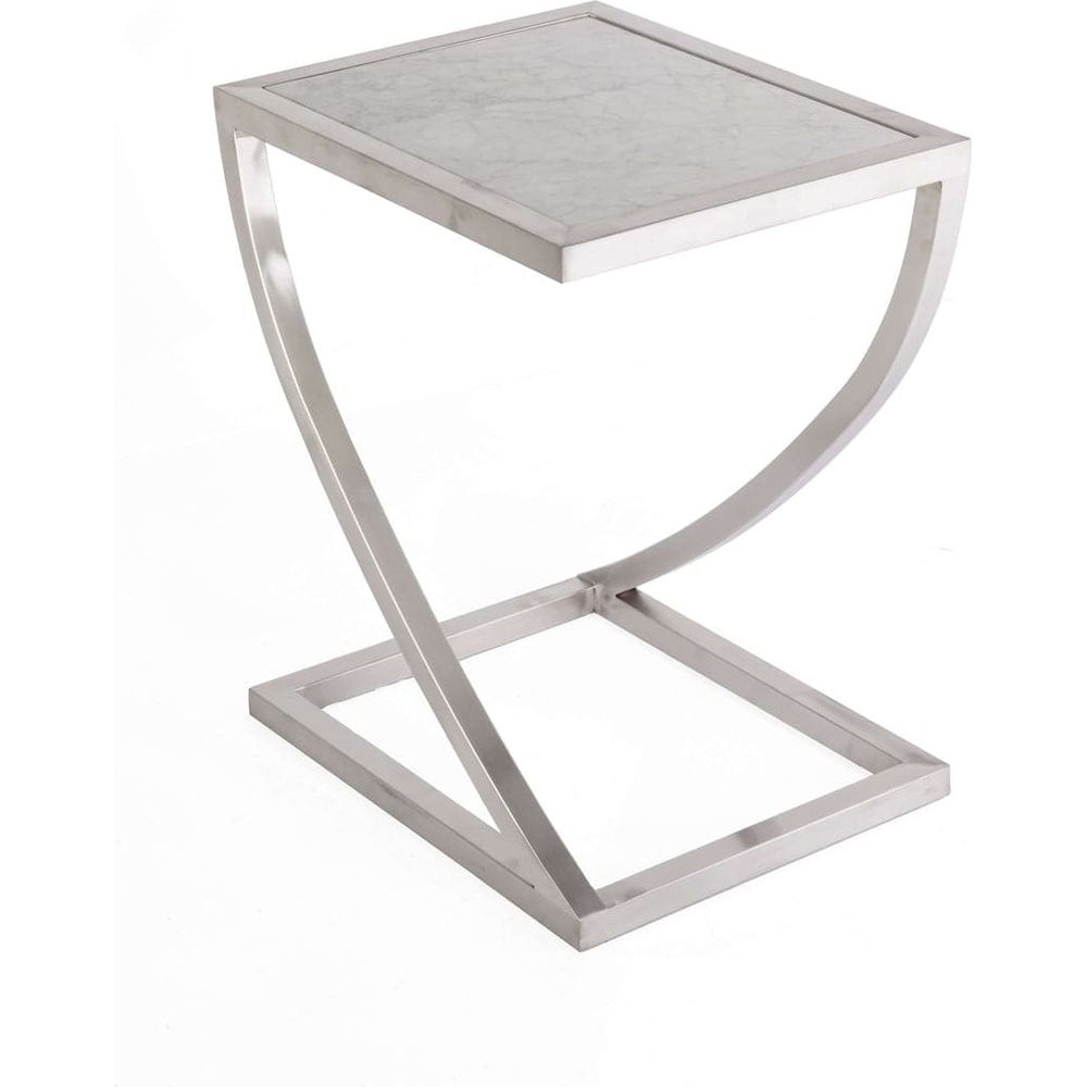 Modern Fairbanks Marble Side Table