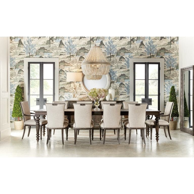 Traditions Upholstered Side Chair-Hooker-HOOKER-5961-75510-89-Dining ChairsBrown-2-France and Son