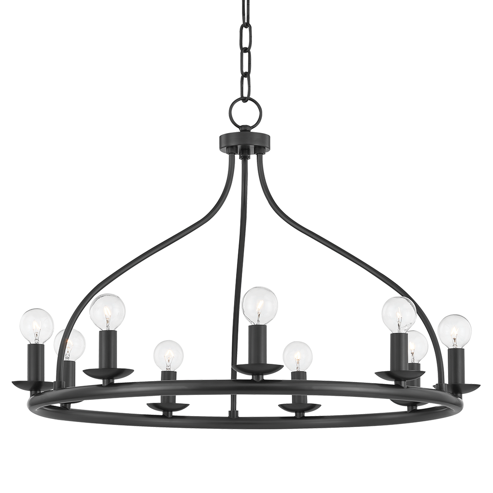 Kendra 9 Light Chandelier-Mitzi-HVL-H511809-OB-ChandeliersOld Bronze-2-France and Son