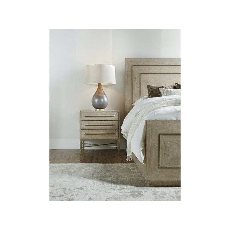 Nightstands Cascade Three-Drawer Nightstand