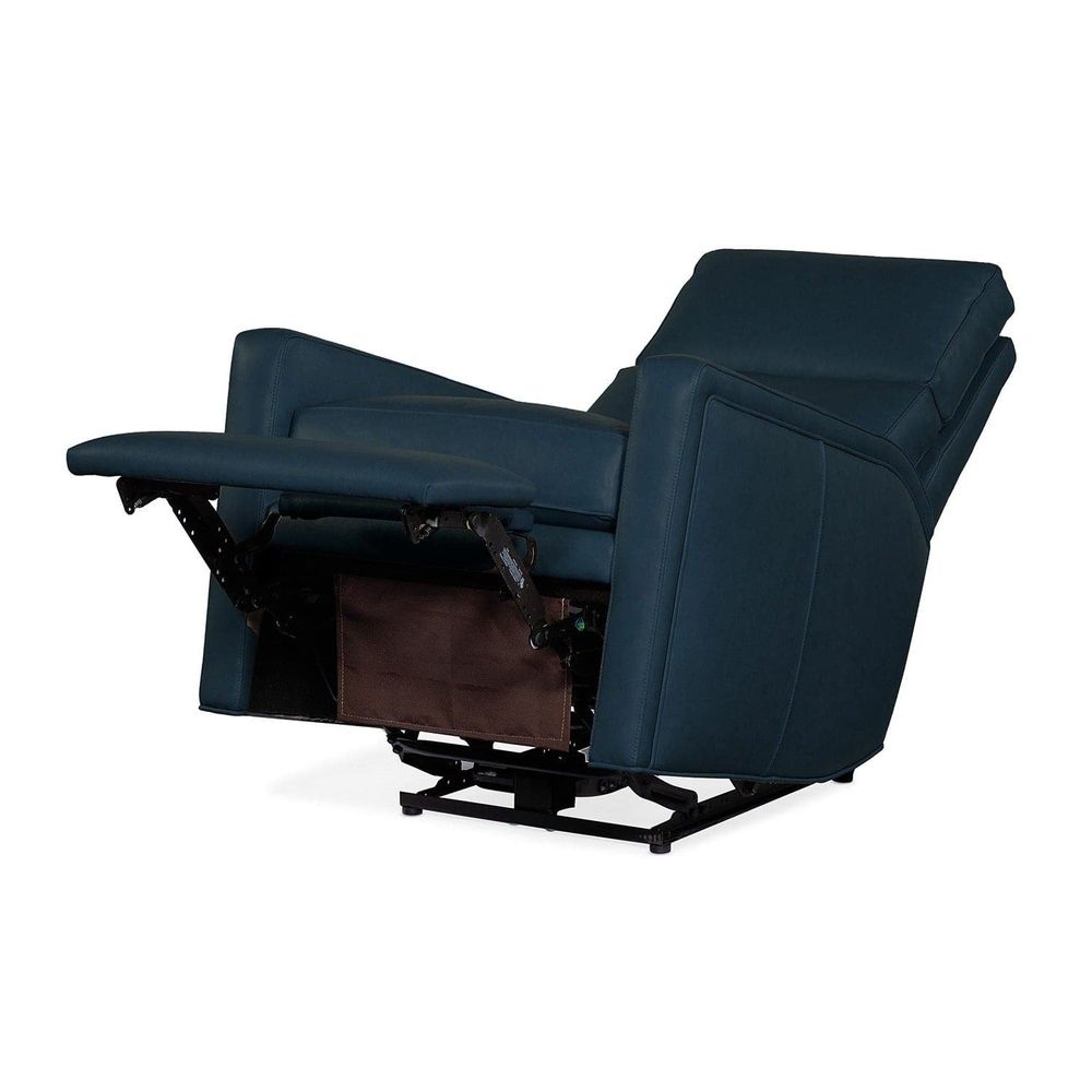 Lounge Chairs: Recliners Celeste Zero Gravity Recliner - Navy Leather [$200 Gift Card w/ Purchase!]