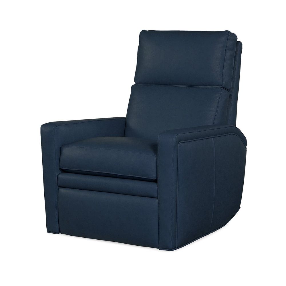 Lounge Chairs: Recliners Celeste Zero Gravity Recliner - Navy Leather [$200 Gift Card w/ Purchase!]