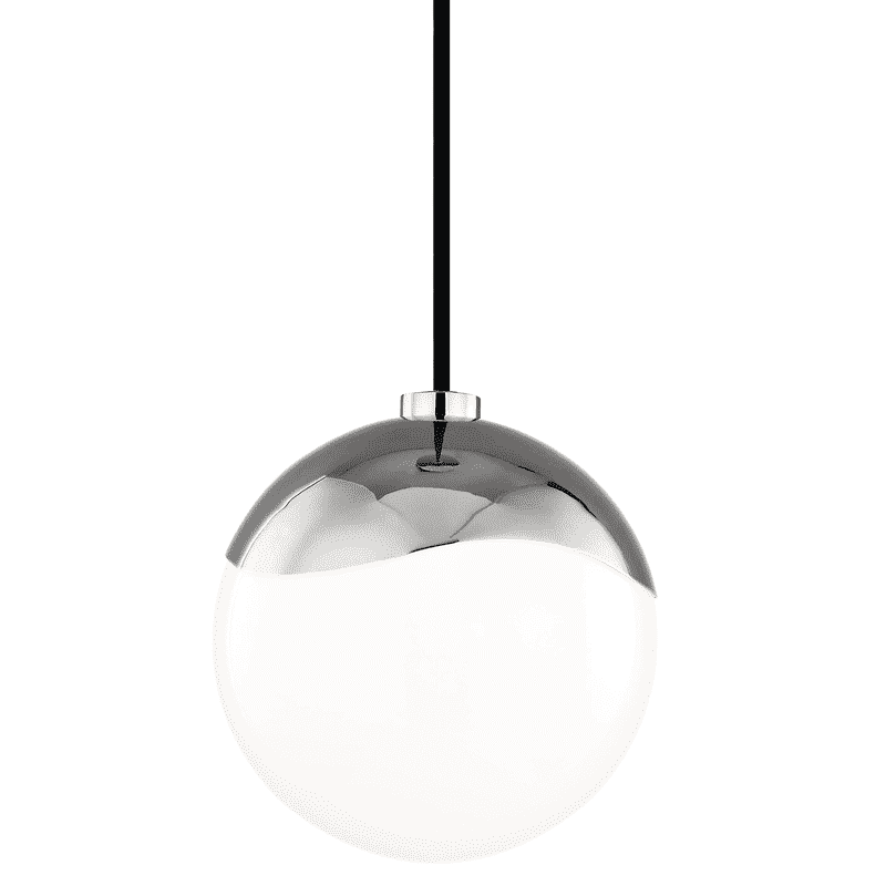 Ella 1 Light Small Pendant - Polished Nickel-Mitzi-HVL-H125701S-PN-Pendants-1-France and Son