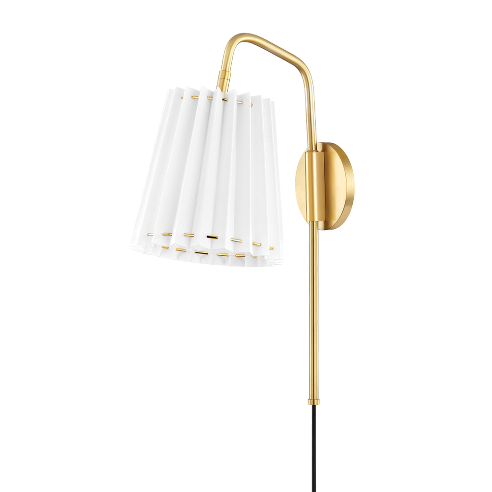 Demi 1 Light Portable Wall Scone-Mitzi-HVL-HL476101-AGB-Wall LightingAged Brass-1-France and Son
