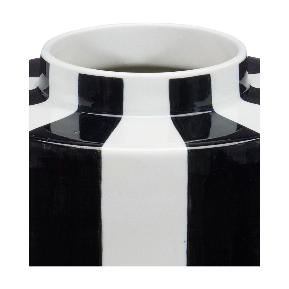 Vases Rayures Tea Canister Set of 2