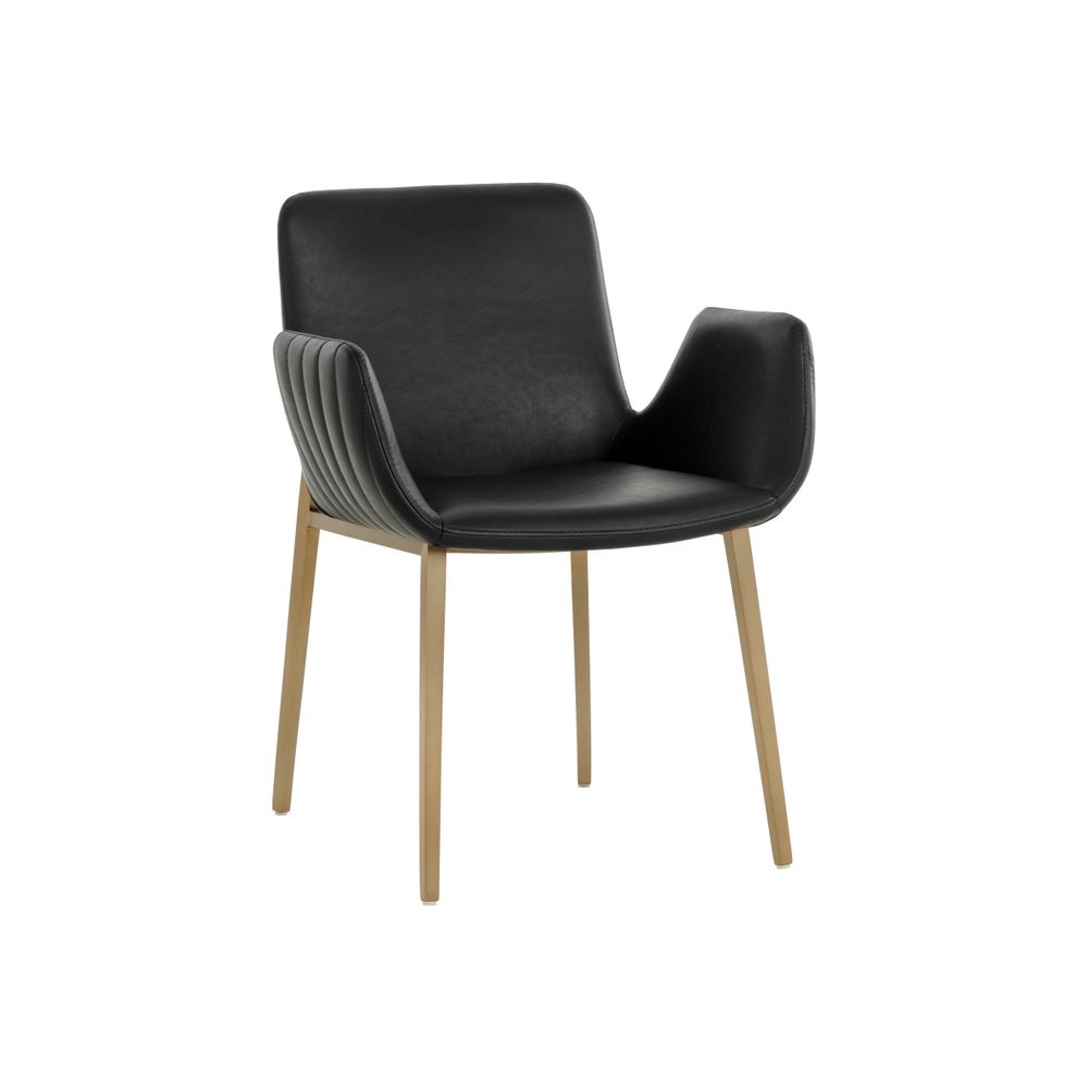 Dining Chairs Lucano Dining Armchair - Bravo Black
