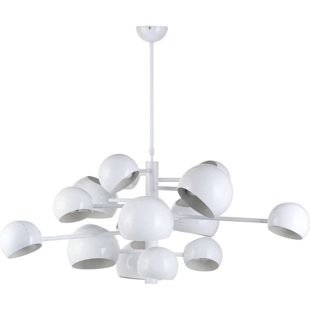 Kopra Burst Chandelier - White