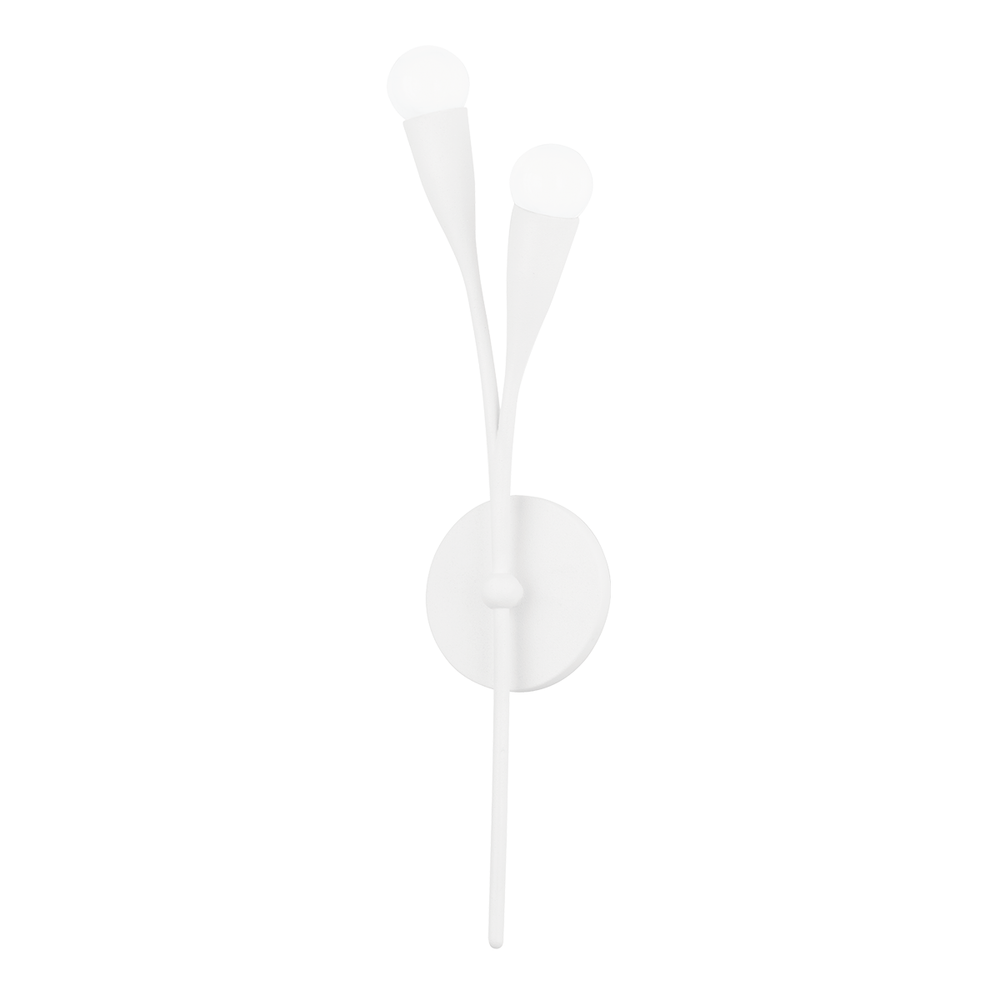 Elsa 2 Light Wall Sconce-Mitzi-HVL-H689102-TWH-Wall LightingTextured White-2-France and Son