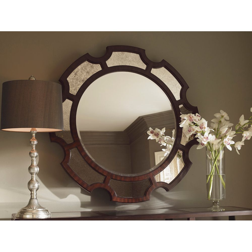 Del Mar Round Mirror - Brentwood