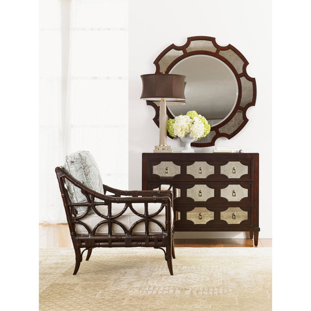 Del Mar Round Mirror - Brentwood