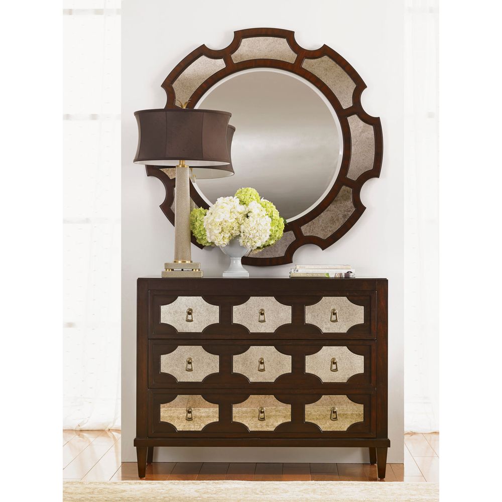 Del Mar Round Mirror - Brentwood