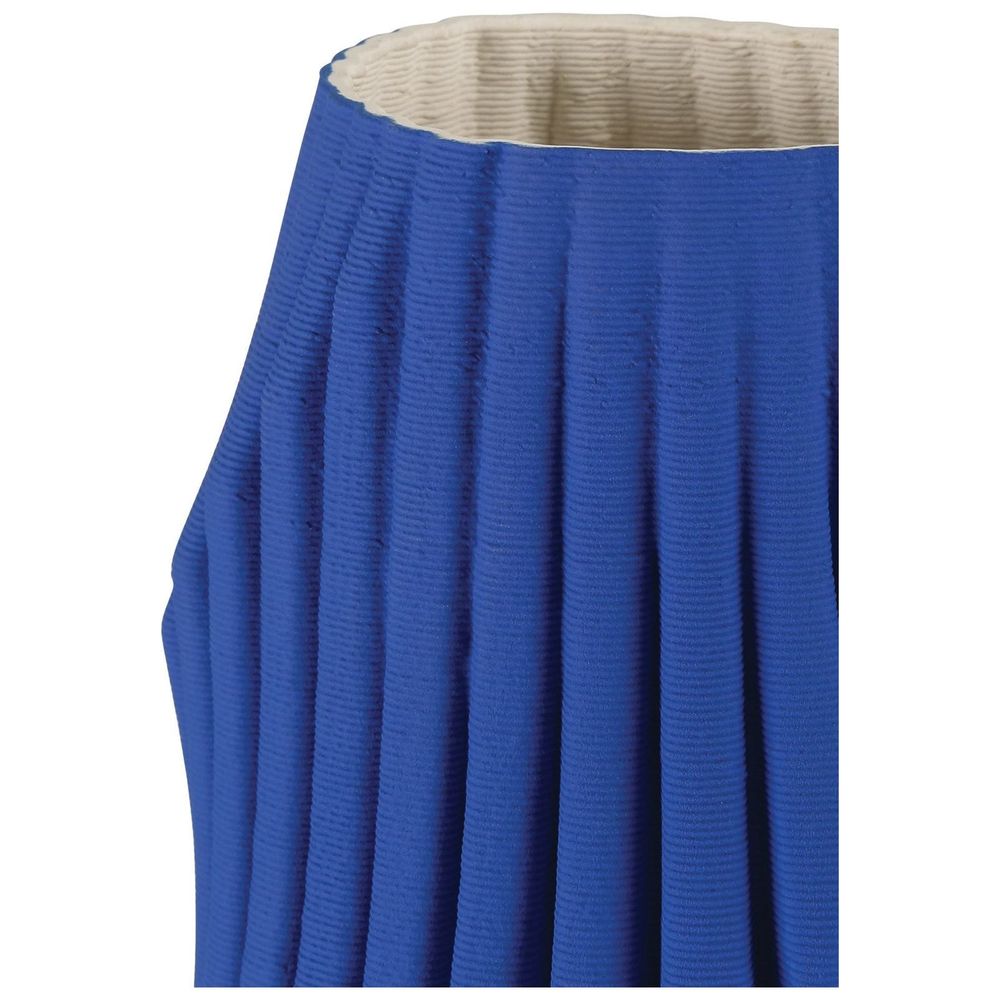 Vases Blue Pleat Medium Vase