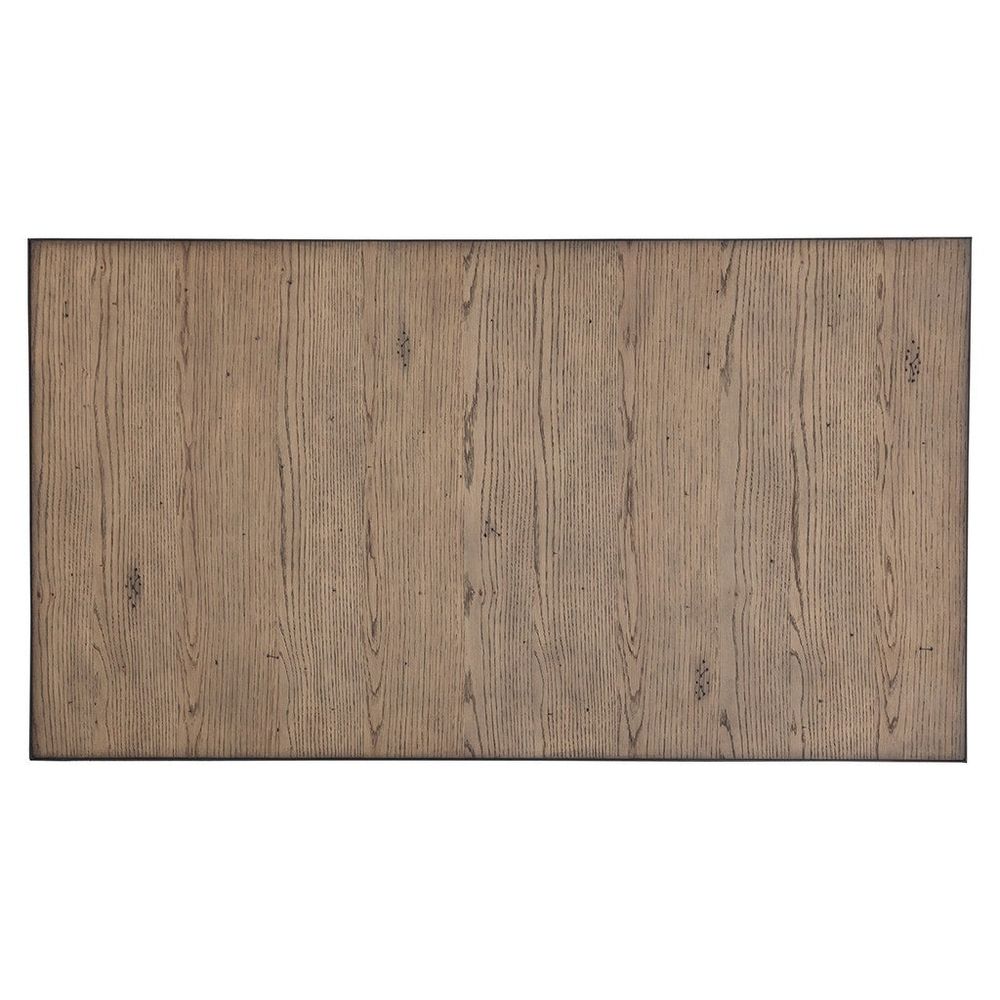 Coffee Tables Arcadian Rectangular Cocktail Table - Burnished Oak - White Oak Solids & Metal