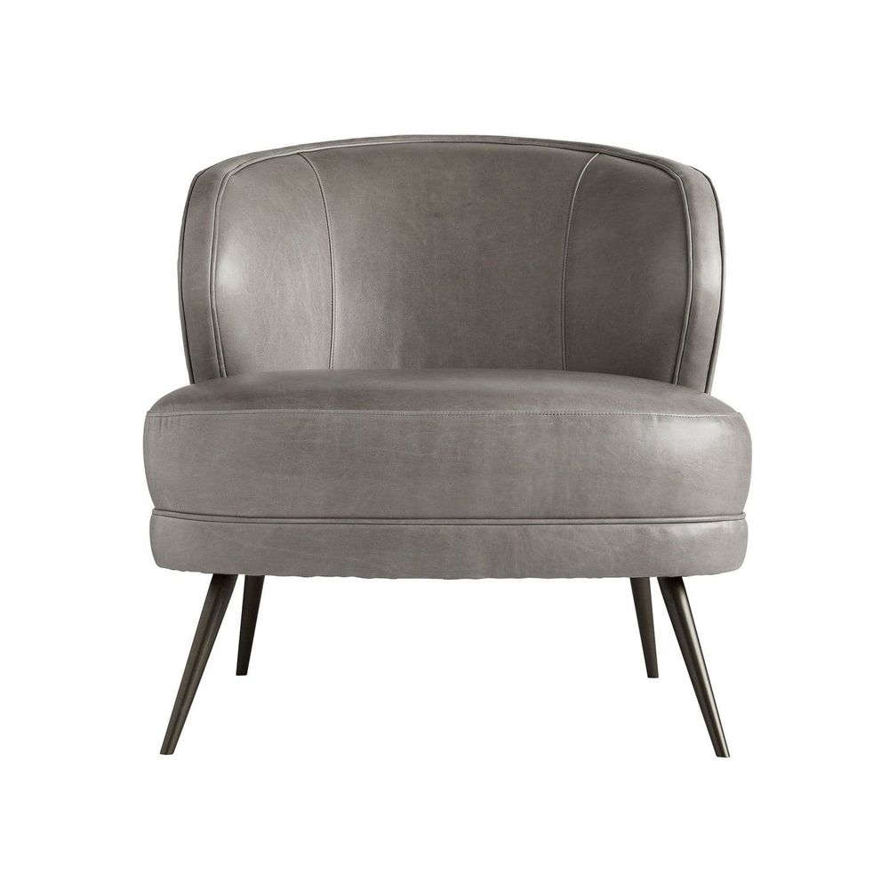 Lounge Chairs Jax Chair Mineral Grey Leather
