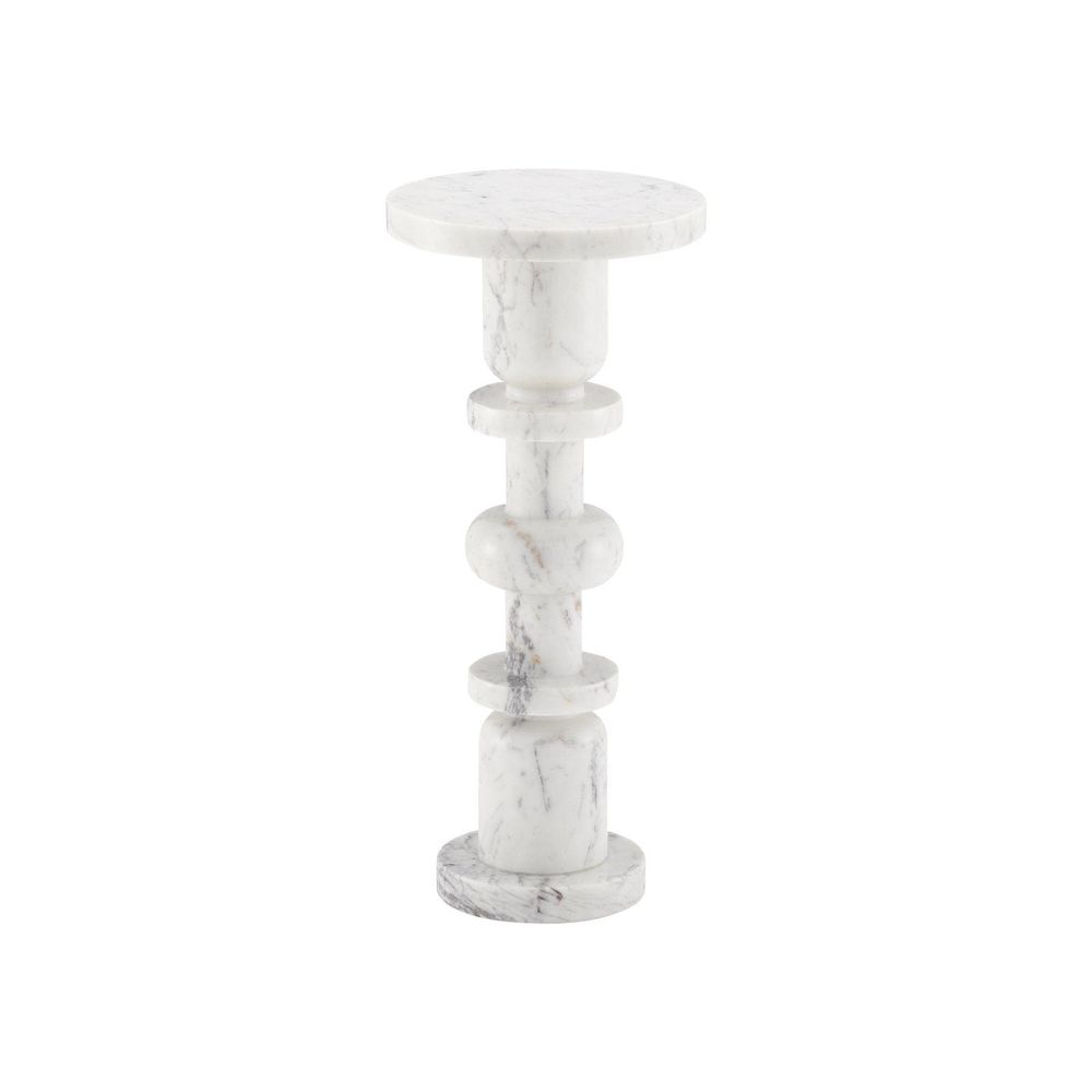 Side Tables Sasha White Drinks Table
