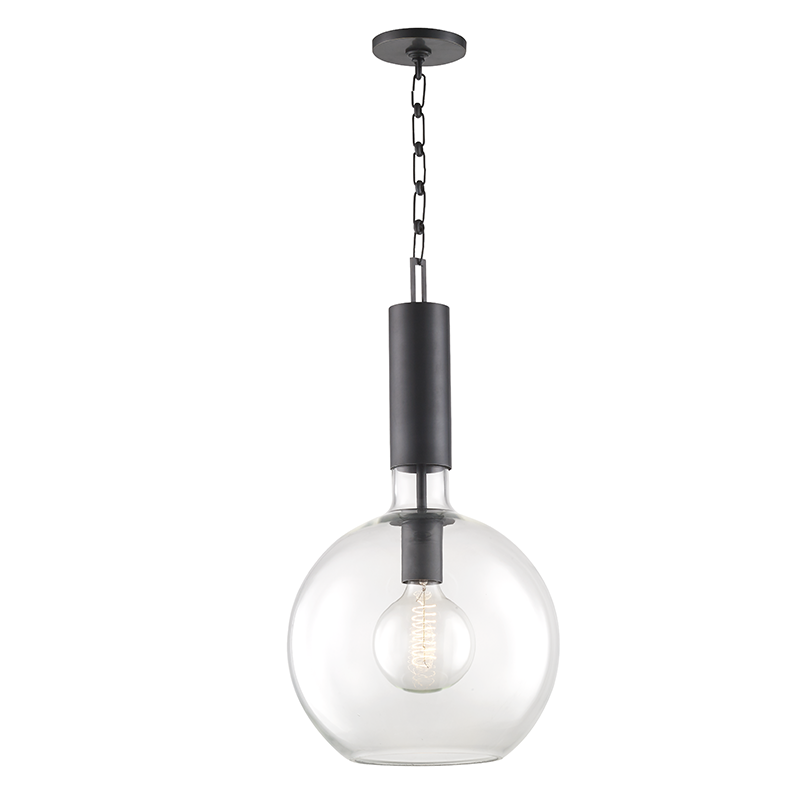 Raleigh 1 Light Large Pendant-Hudson Valley-HVL-1413-OB-PendantsOld Bronze-2-France and Son