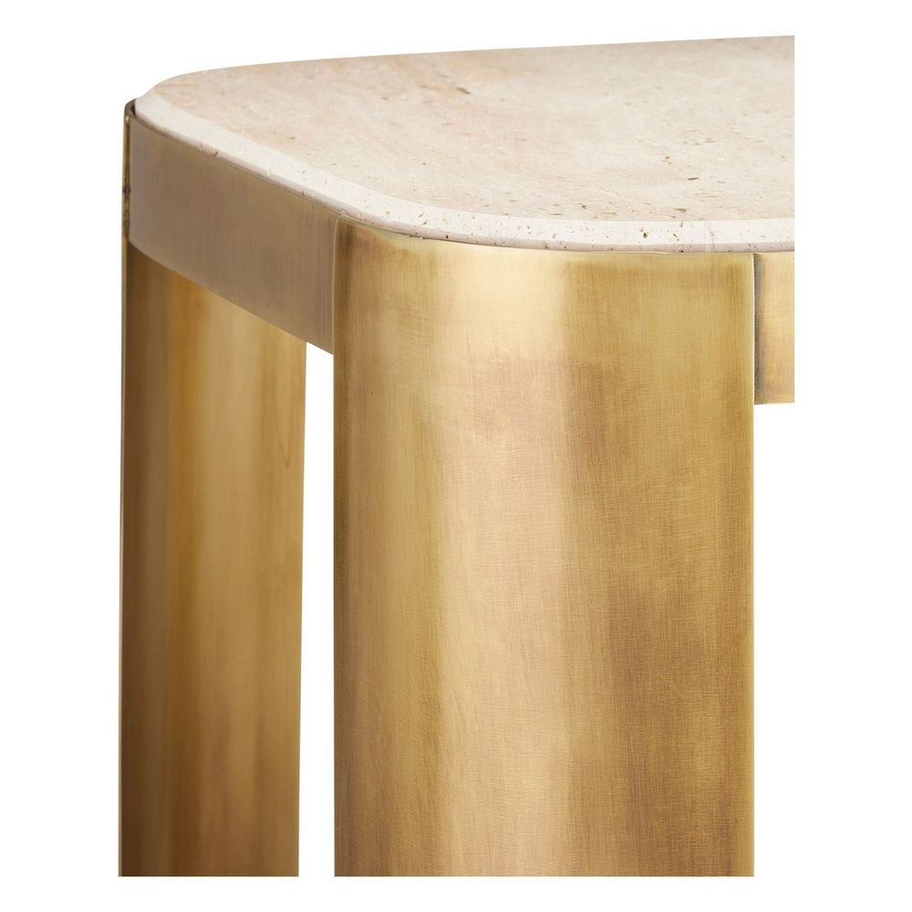 Side Tables Sev Travertine Accent Table