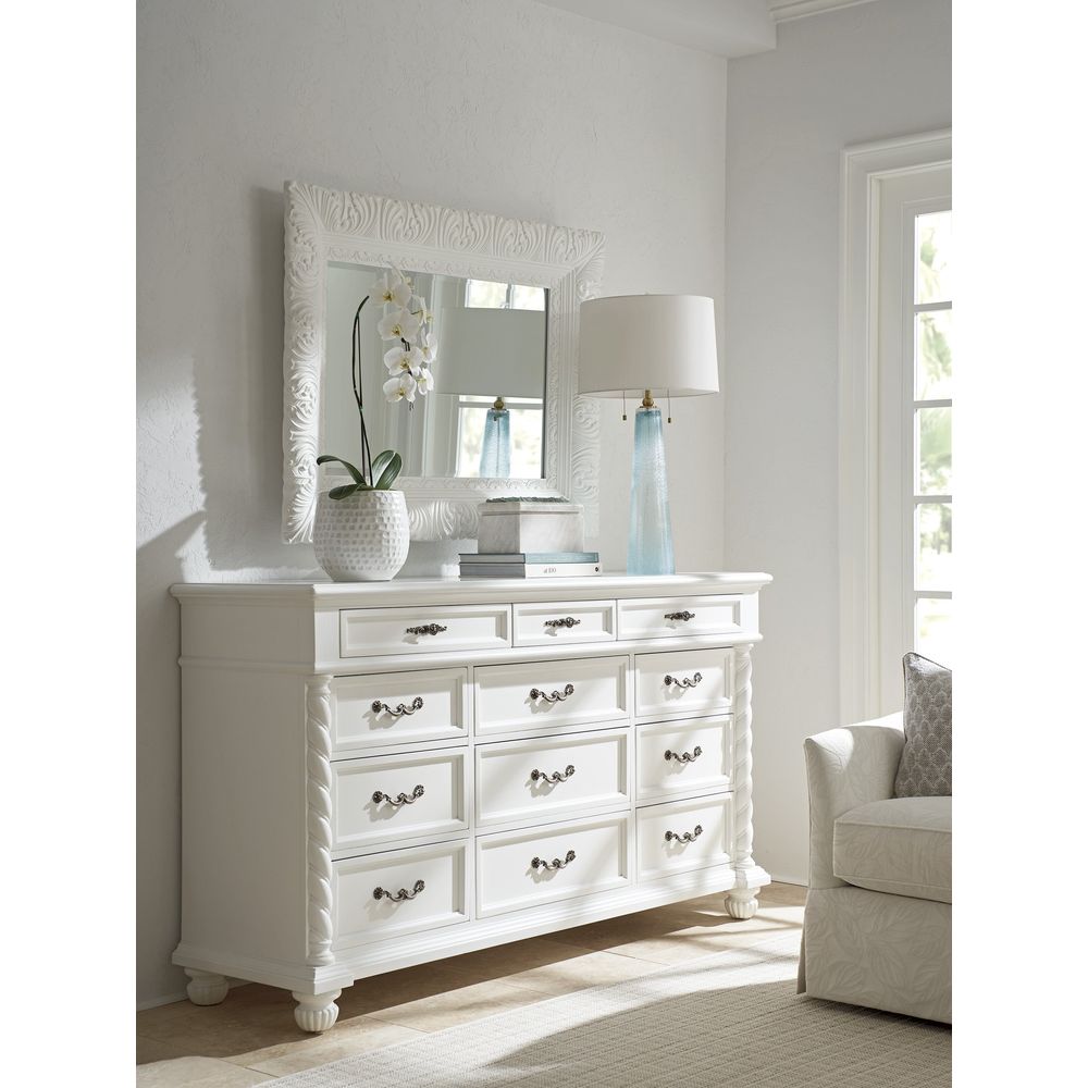 Dressers & Chests Aegean Triple Dresser - Polo Mallet White