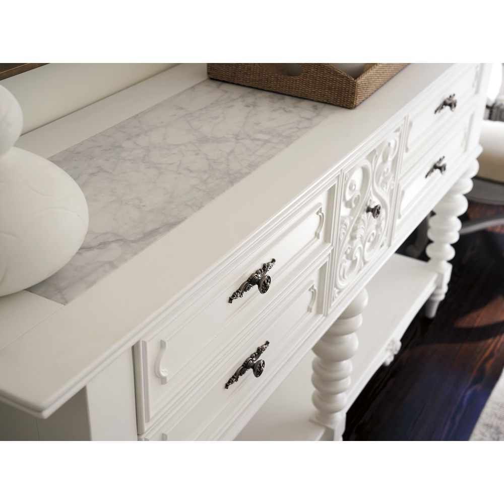 Sideboards & Credenzas Realto Sideboard - Polo Mallet White