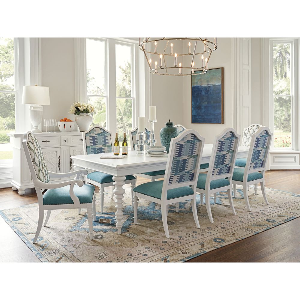 Dining Tables Palazzo Rectangular Dining Table - Polo Mallet White