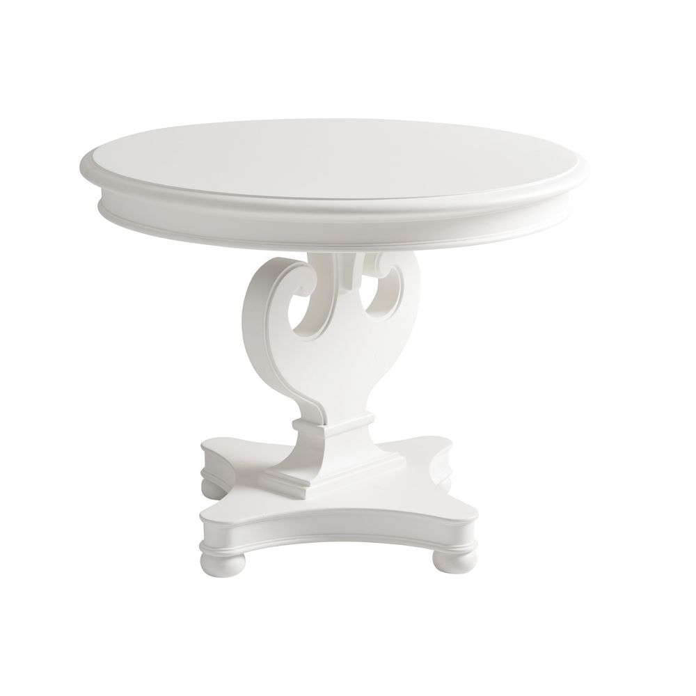 Side Tables Athenia Center Table - Polo Mallet White